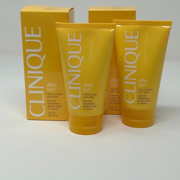 2 - Clinique After Sun Rescue Balm with Aloe 5oz New in Box Full Size - Picture 2 of 3